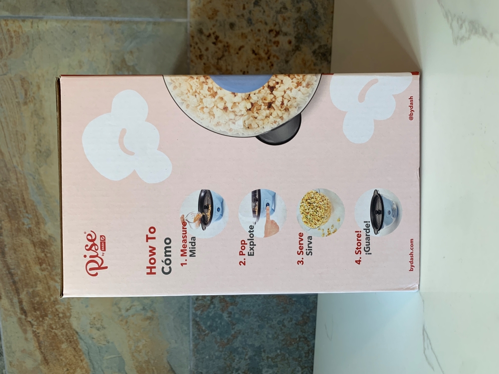 Rise by Dash 4.5 qt Stirring Electric Popcorn Popper Maker