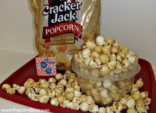 Butter Toffee Flavored Cracker Jack Popcorn