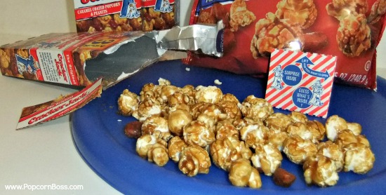 Cracker Jack popcorn taste test