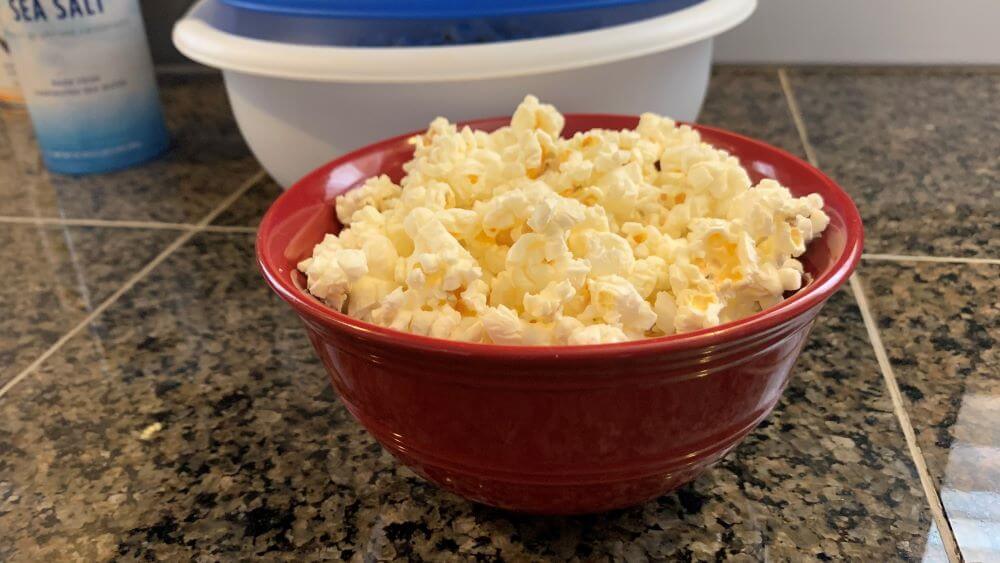 Tasty Microwave Popcorn Popper