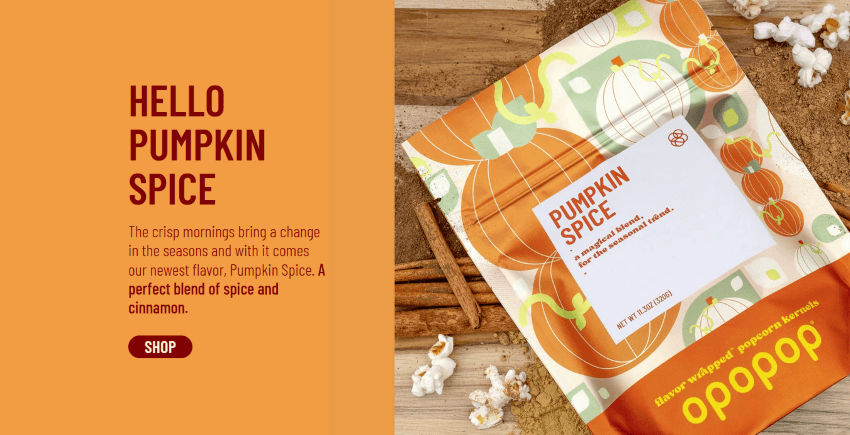 Pumpkin Spice Popcorn is Here!