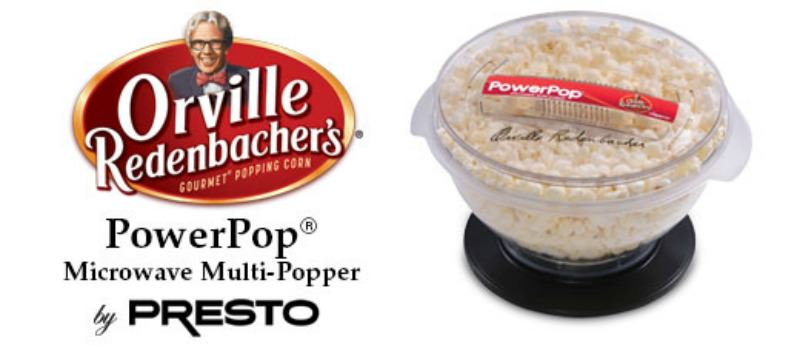 Black Orville Redenbacher's Stirring Popper/ Popcorn Maker Presto – R & B  Import