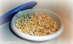 Popcorn In Large Bowl
